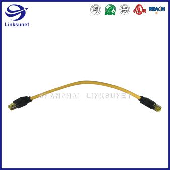 TM31P 8PIN CAT6 插頭六類網(wǎng)絡線線束